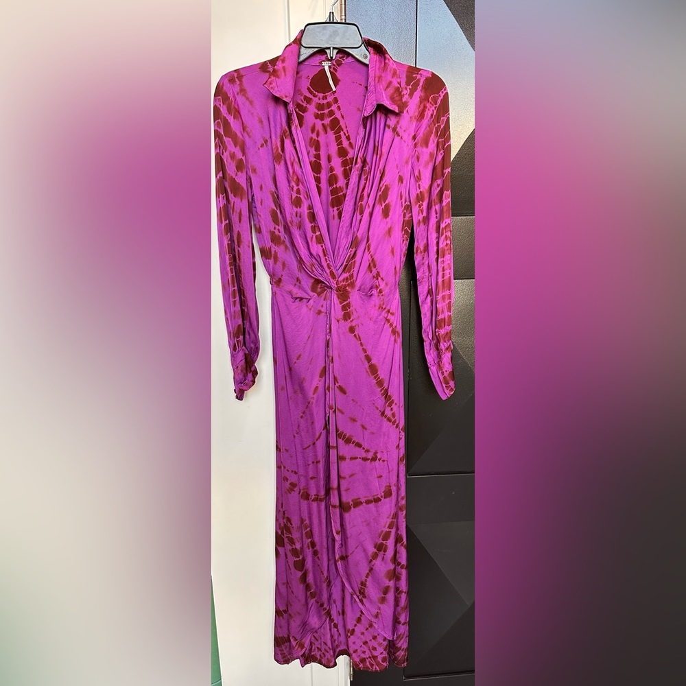 Young Fabulous and Broke Maxi dress purple
